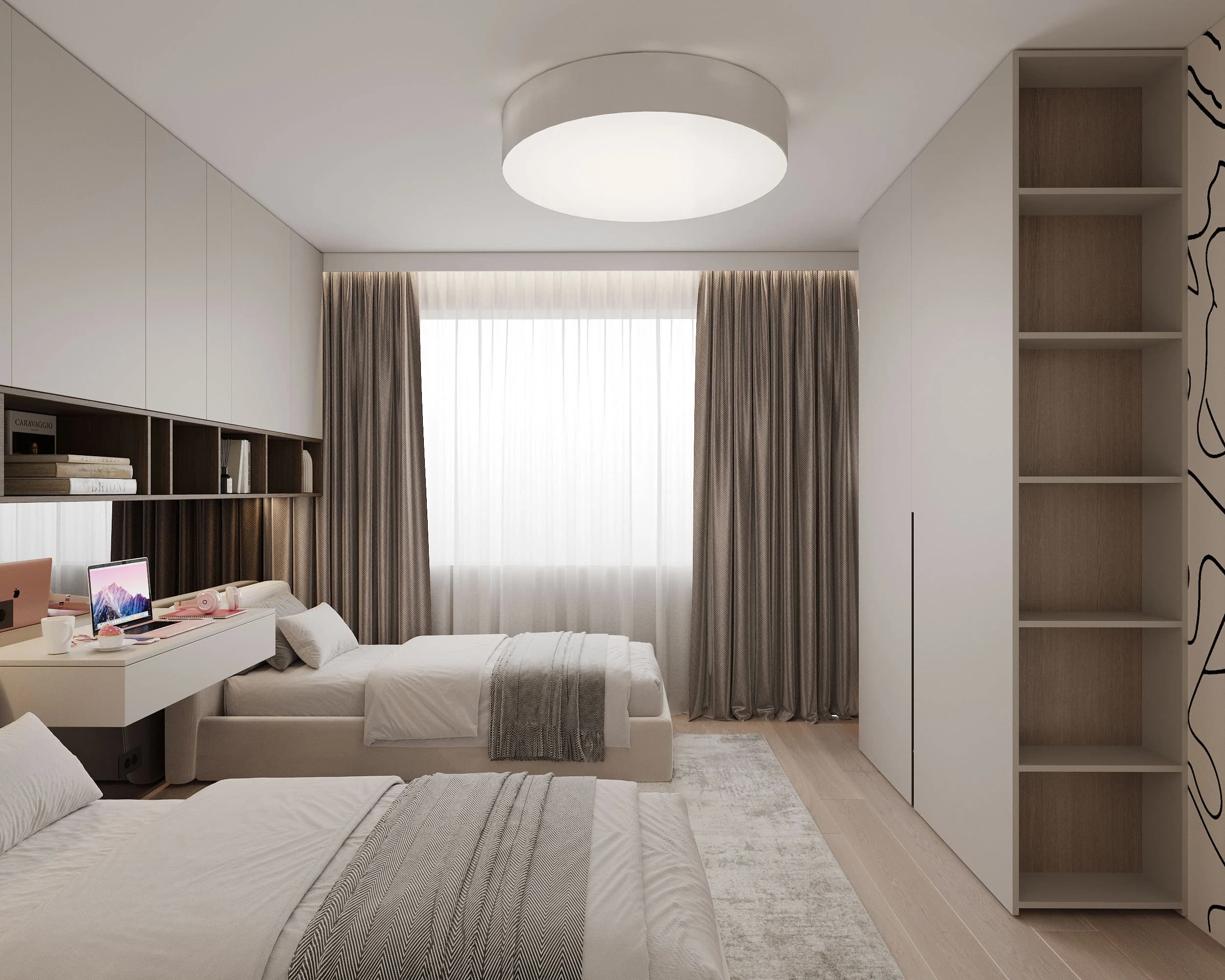Интериорен проект Апартамент OS 68 в Пловдив — ROOMSTUDIO — изображение 6