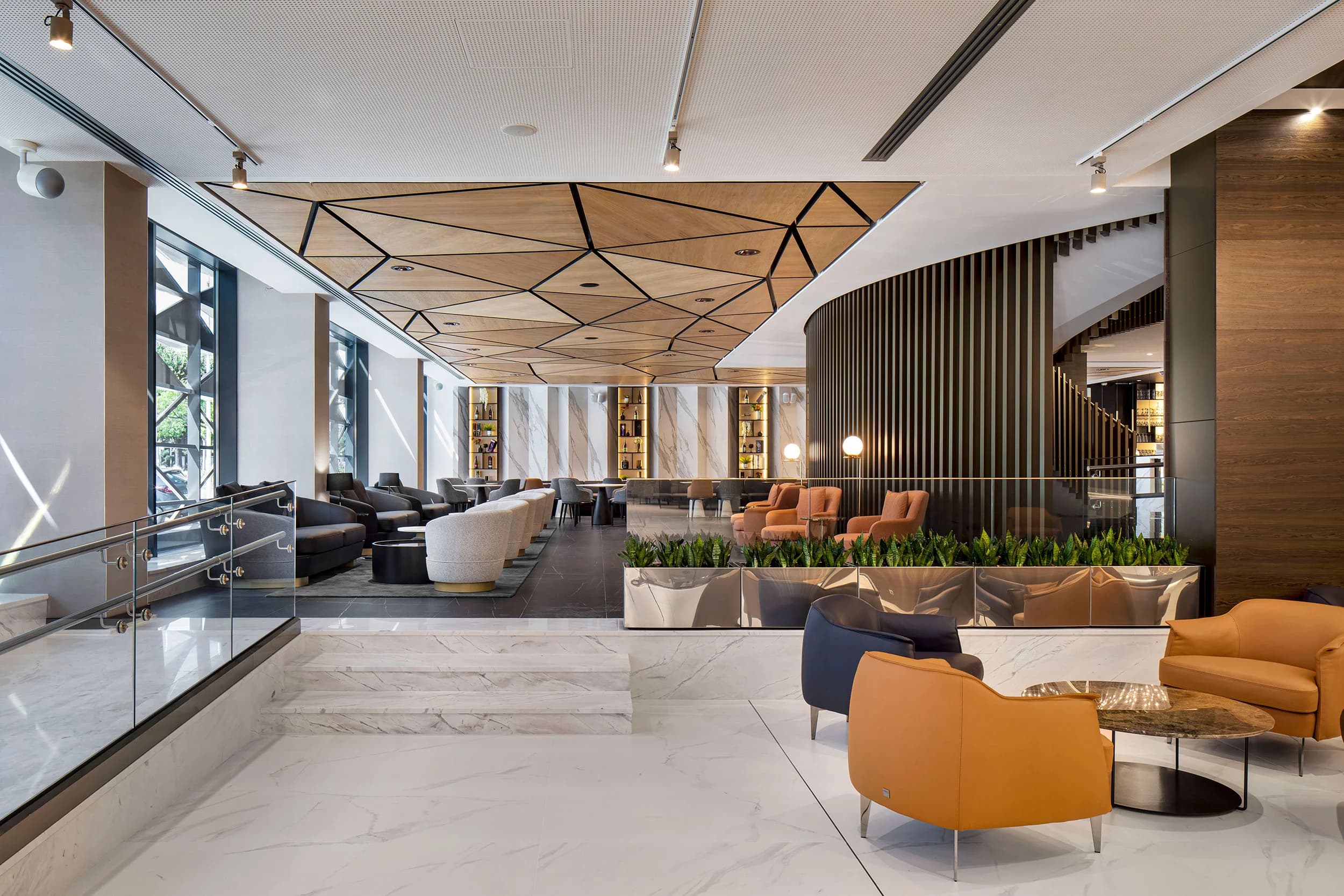 Интериорен проект Lobby bar - Hotel Bulgaria в Бургас — ROOMSTUDIO — изображение 5