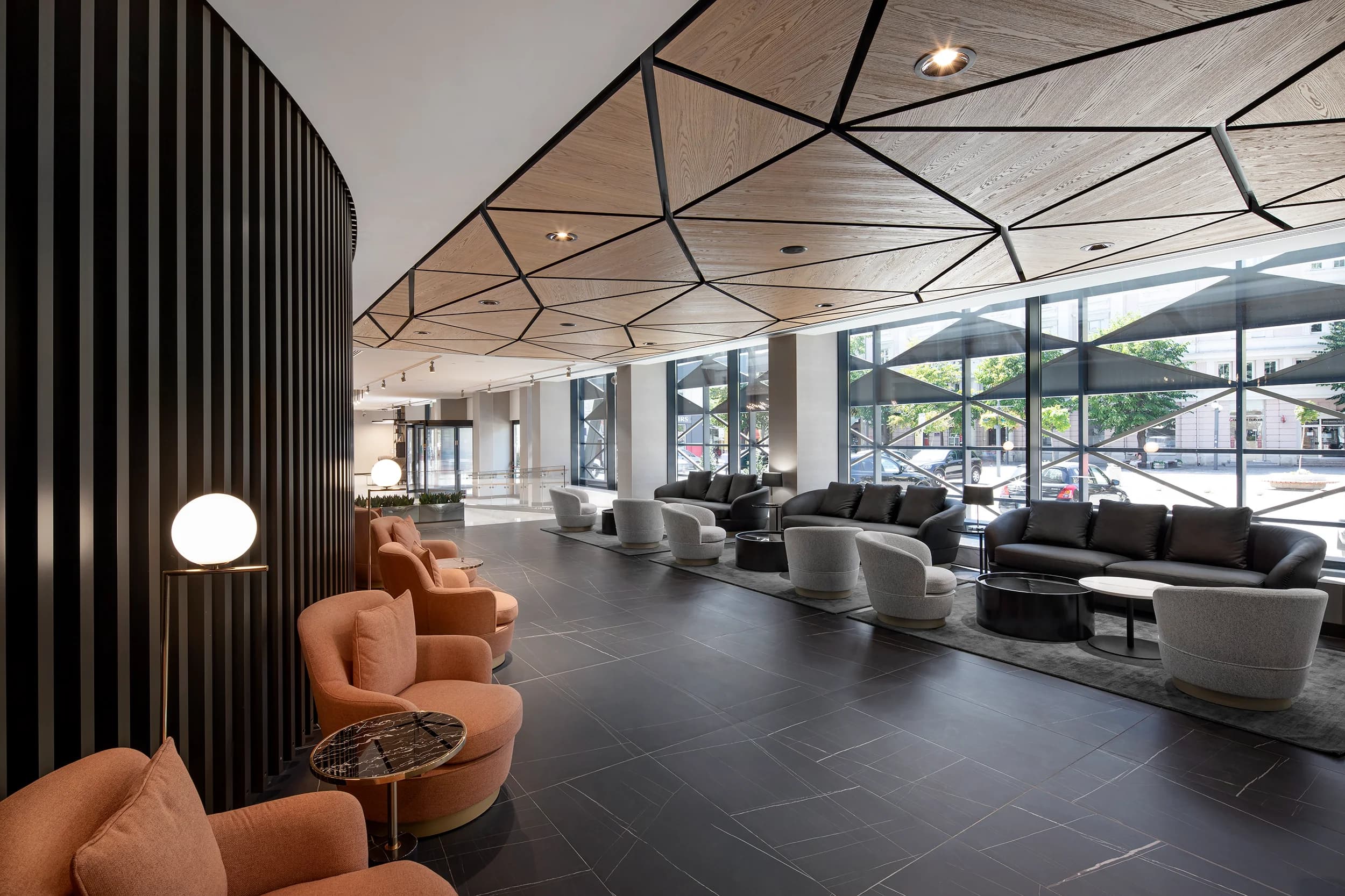 Интериорен проект Lobby bar - Hotel Bulgaria в Бургас — ROOMSTUDIO — изображение 9