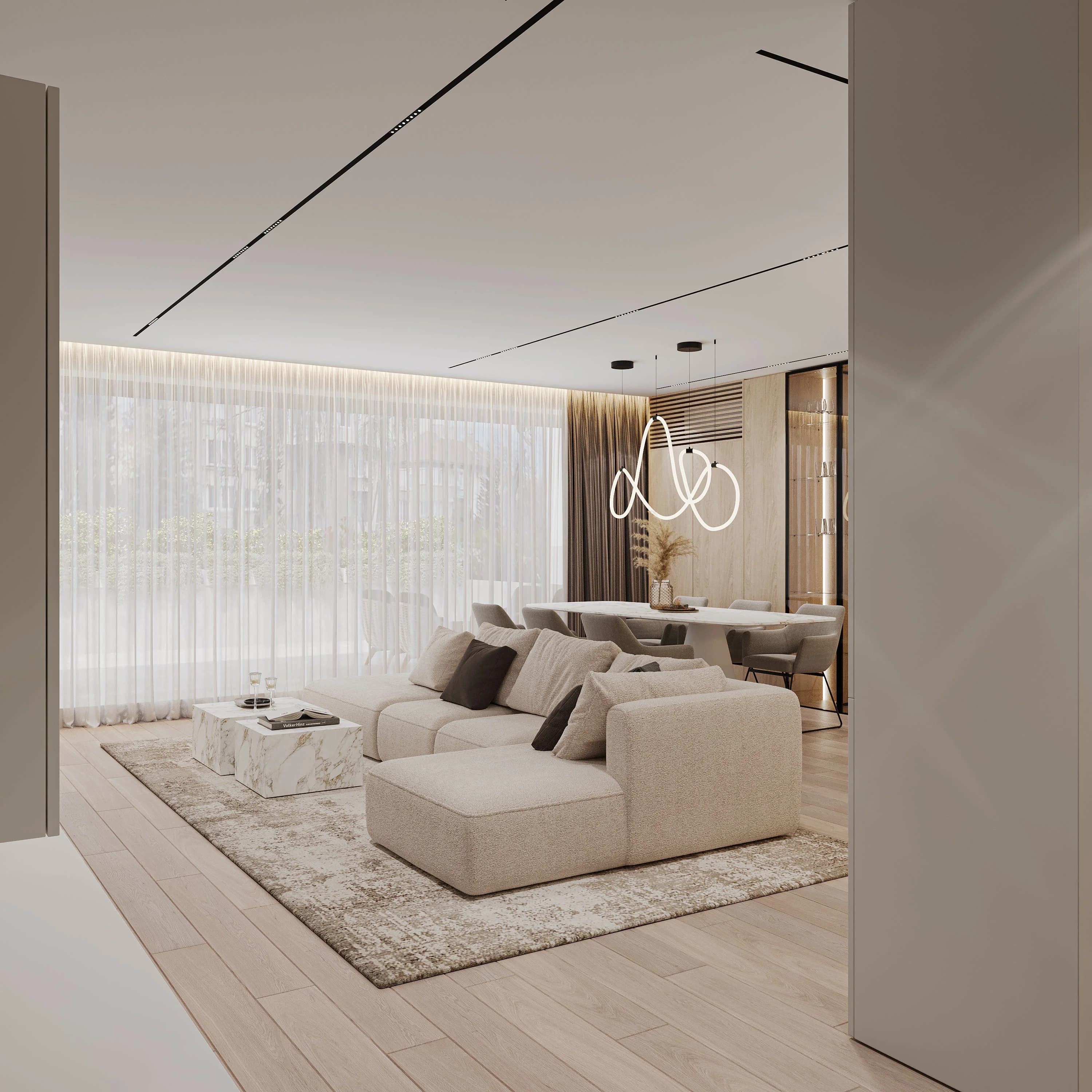 Интериорен проект TEATRALNA RESIDENCE в София — ROOMSTUDIO — изображение 2