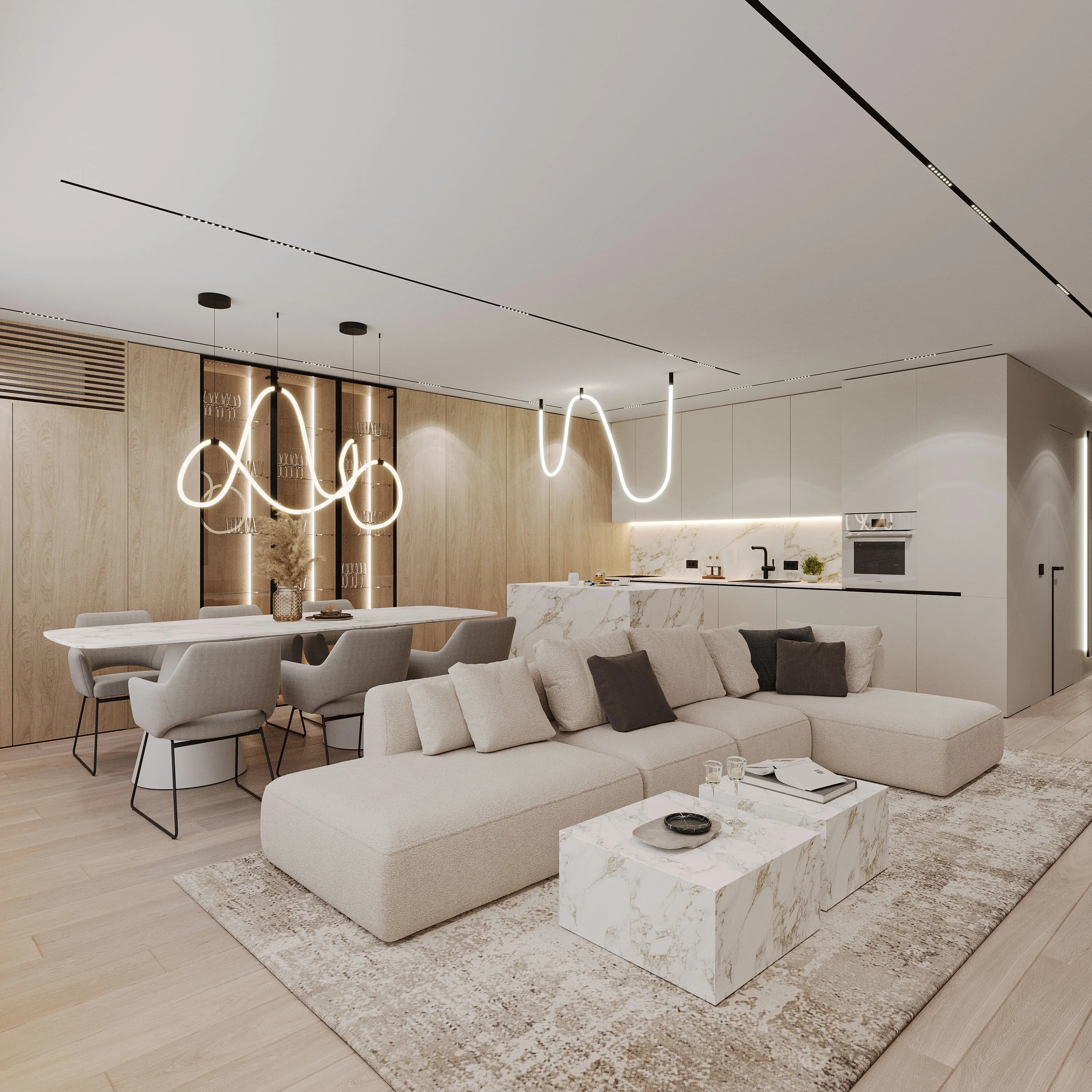 Интериорен проект TEATRALNA RESIDENCE в София — ROOMSTUDIO — изображение 4