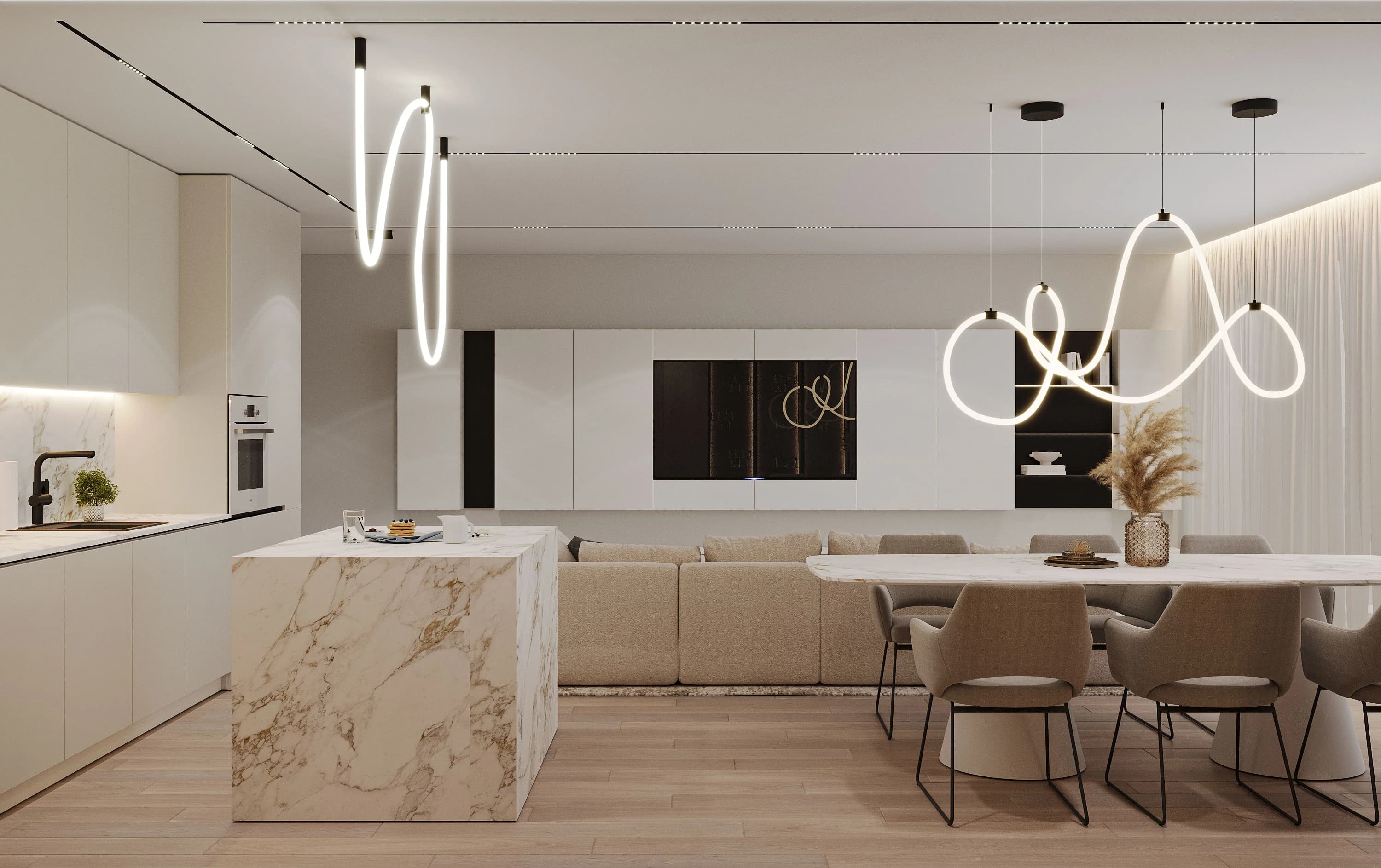 Интериорен проект TEATRALNA RESIDENCE в София — ROOMSTUDIO — изображение 6
